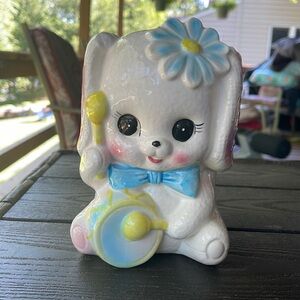 🗝️✨Vintage 1950’s Rubens’ Puppy Dog Nursery Planter 🪴